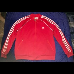Adidas Red Superstar Track Jacket SST NWT XL - NEW
